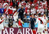 جام جهانی 2018| برتری فرانسه مقابل پرو از نگاه آمار