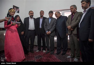 دومین روز سفر پرویز فتاح رییس کمیته امداد امام خمینی (ره) به کرمانشاه