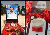 جشن تولد نخستین شهید حادثه پلاسکو + تصاویر