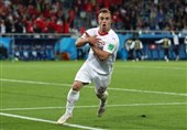 جام جهانی 2018| مهاجم سوئیس بهترین بازیکن دیدار با صربستان شد