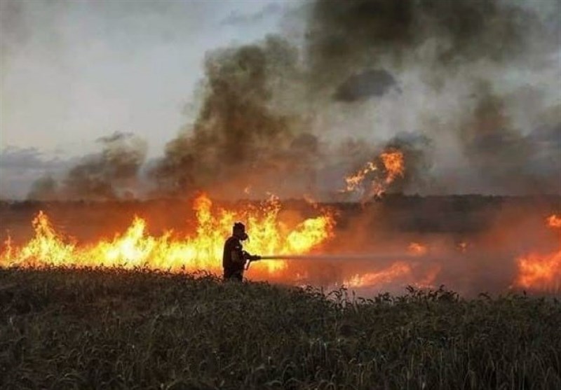 ادامه آتش‌سوزی‌ها در شهرک‌های صهیونیست‌نشین به سبب بادبادک‌های آتشین