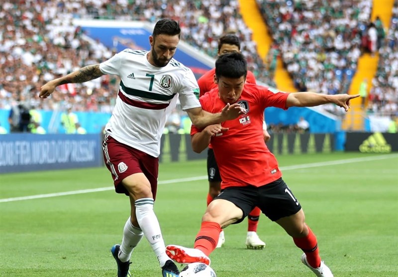 جام جهانی 2018| برتری مکزیک مقابل کره‌جنوبی به روایت تصویر