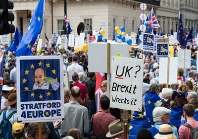Huge Anti-Brexit Demonstration Throngs Central London