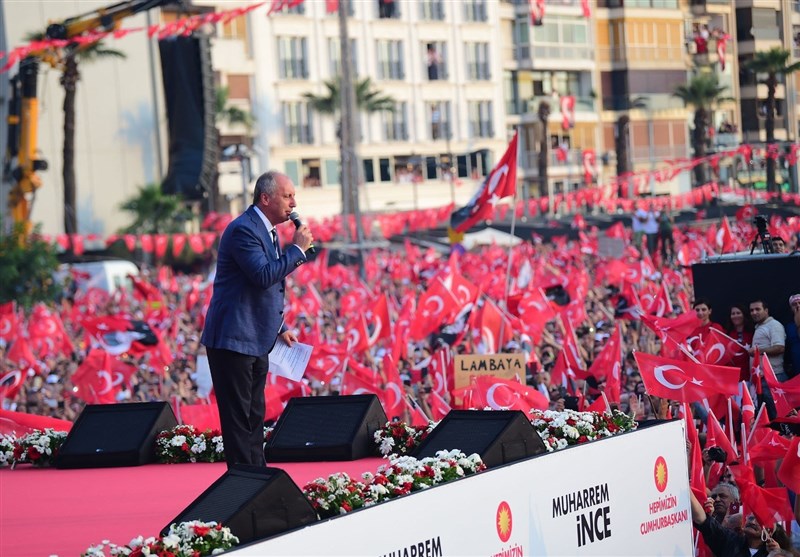 6 شهروند ترکیه‌ به جرم اهانت به اردوغان در میتینگ محرم اینجه بازداشت شدند
