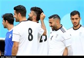 تمرین تیم ملی ایران پیش از بازی با پرتغال 