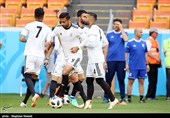 تمرین تیم ملی ایران پیش از بازی با پرتغال 