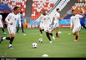 تمرین تیم ملی ایران پیش از بازی با پرتغال 