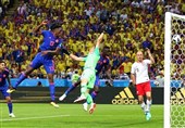 جام جهانی 2018| تحقیر لهستان مقابل کلمبیا به روایت تصویر