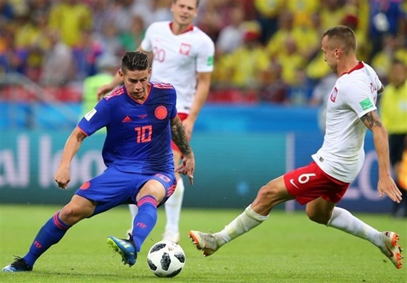 جام جهانی 2018| برتری قاطع کلمبیا مقابل لهستان از نگاه آمار