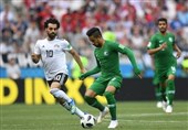 جام‌جهانی 2018| تساوی مصر و عربستان در نیمه نخست با گل پنالتی دقیقه 6+45 سعودی‌ها