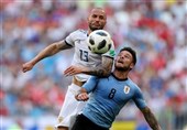 جام جهانی 2018| پیروزی قاطع اروگوئه مقابل میزبان جام جهانی به روایت تصویر