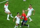 جام جهانی 2018| تساوی اسپانیا مقابل مراکش به روایت تصویر
