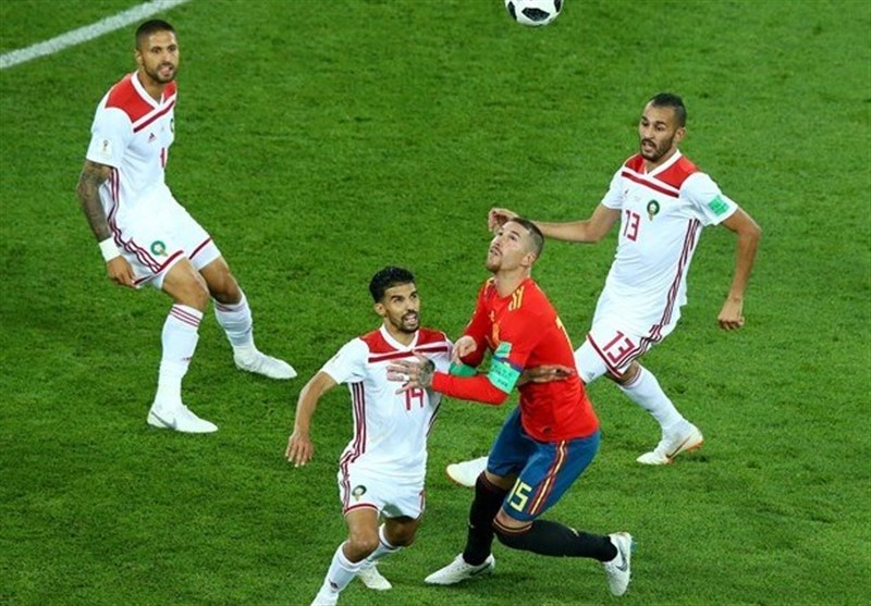 جام جهانی 2018| تساوی اسپانیا مقابل مراکش به روایت تصویر