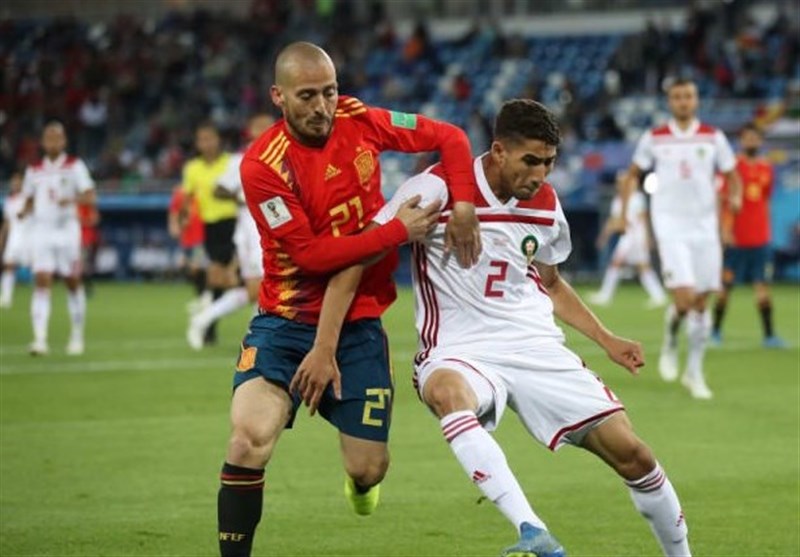 جام جهانی 2018| خداحافظی مراکش با جام جهانی با تساوی مقابل اسپانیا/ ماتادورها با 5 امتیاز صعود کردند