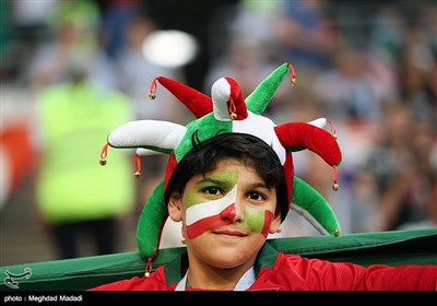 Fans in Russian Saransk Stadium Watch Iran-Portugal World Cup Match