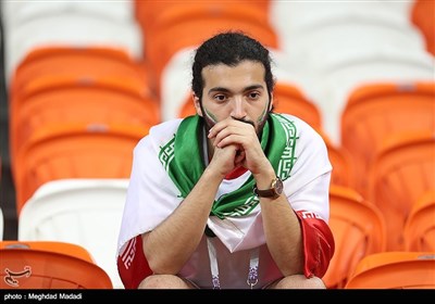 Fans in Russian Saransk Stadium Watch Iran-Portugal World Cup Match