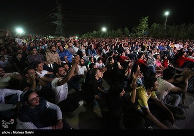 People Watch World Cup Match against Portugal in Public Places across Iran