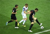 جام جهانی 2018| تساوی یک نیمه‌ای کرواسی و ایسلند