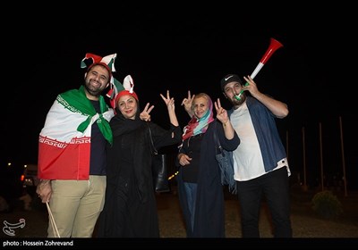 بازگشت تیم ملی فوتبال ایران از مسابقات جام جهانی 2018 روسیه