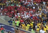 جام جهانی 2018| حمله پلیس برزیل با گاز اشک‌آور به منطقه هواداران و زخمی‌شدن 4 نفر
