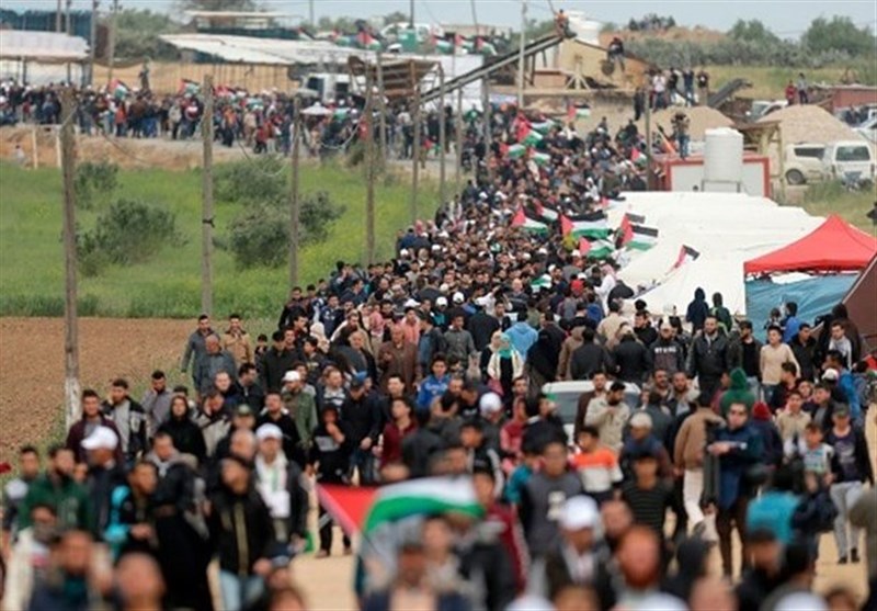 تحولات فلسطین|134 شهید و 15 هزار زخمی از آغاز راهپیمایی بازگشت؛ ادامه آتش‌سوزی در شهرک‌های صهیونیستی