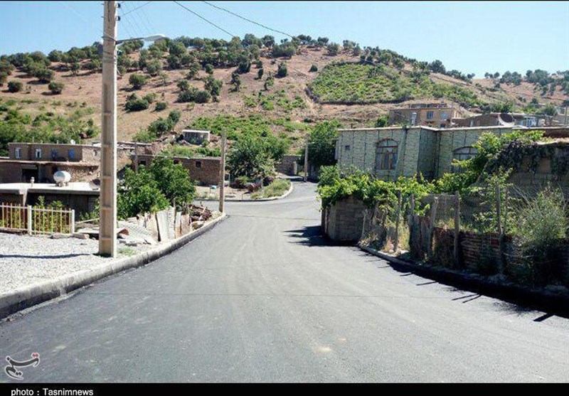 کردستان| آسفالت معابر روستایی شهرستان بانه به روایت تصویر