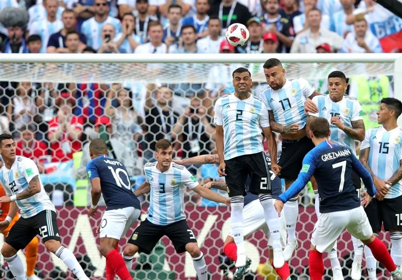 جام جهانی 2018| حذف آرژانتین مقابل فرانسه از نگاه آمار