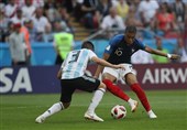 جام جهانی 2018| گل فوق‌العاده دی‌ماریا تساوی یک نیمه‌ای آرژانتین و فرانسه را رقم زد