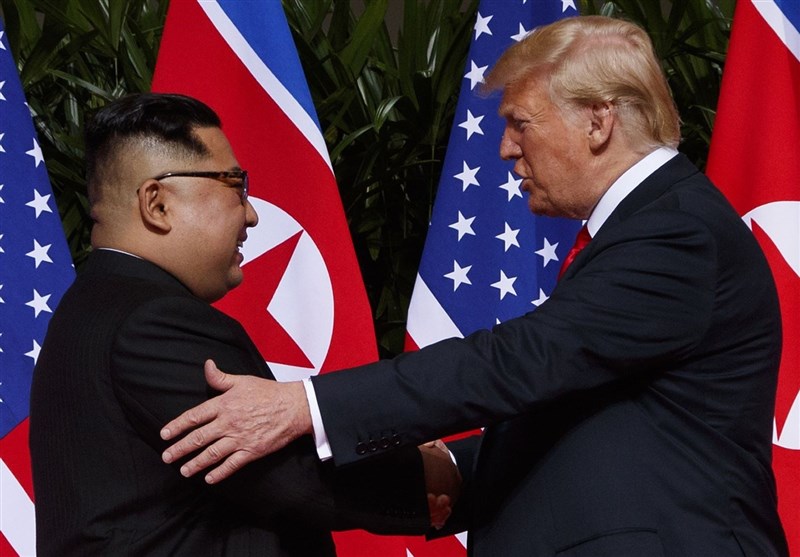 ترامپ: من و رهبر کره شمالی عاشق هم هستیم