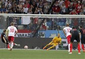 جام جهانی 2018| اشمایکل بهترین بازیکن دیدار کرواسی - دانمارک شد