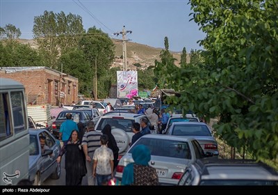 هشتمین جشنواره گل محمدی در روستای گردشگری عنصرود شهرستان اسکو - تبریز