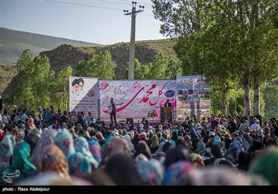 هشتمین جشنواره گل محمدی در روستای گردشگری عنصرود شهرستان اسکو - تبریز