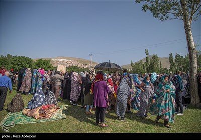 هشتمین جشنواره گل محمدی در روستای گردشگری عنصرود شهرستان اسکو - تبریز