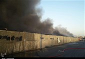 کرج| آتش سوزی بازار پونه در عرض 45 دقیقه اطفا شد