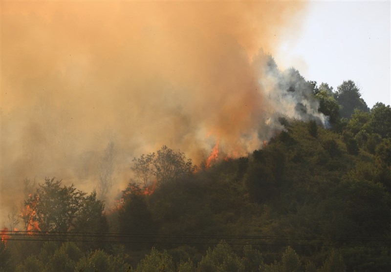 استفاده از پهپادهای وزارت ارتباطات برای شناسایی و پیشگیری آتش‌سوزی در جنگل‌های گلستان