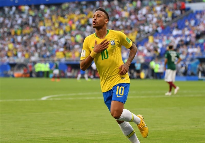 جام جهانی 2018| نیمار بهترین بازیکن دیدار برزیل و مکزیک شد