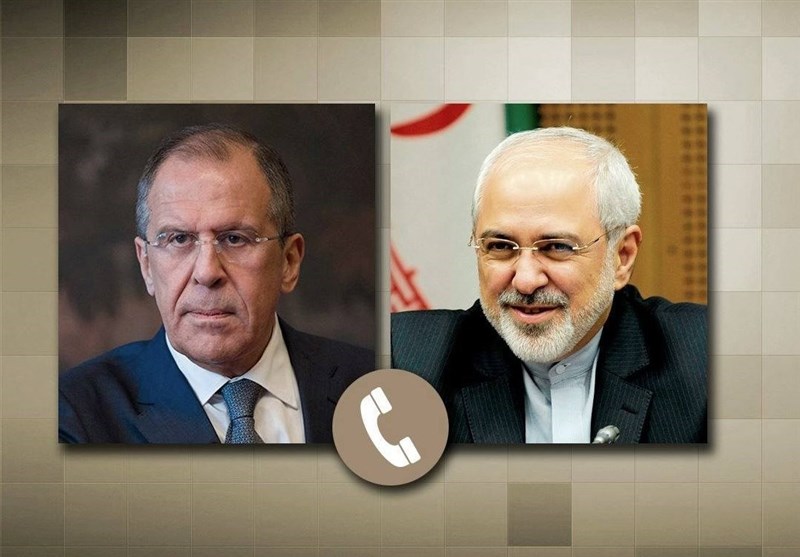 ظریف ولافروف یؤکدان ضرورة عودة جمیع أطراف الاتفاق النووی إلى التزاماتها