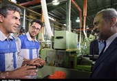 کرمان| بازدید معاون رئیس جمهور از کارخانجات صنعتی کرمان به روایت تصویر