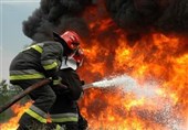 آتش سوزی تانکرهای حامل سوخت در خراسان جنوبی مهار شد