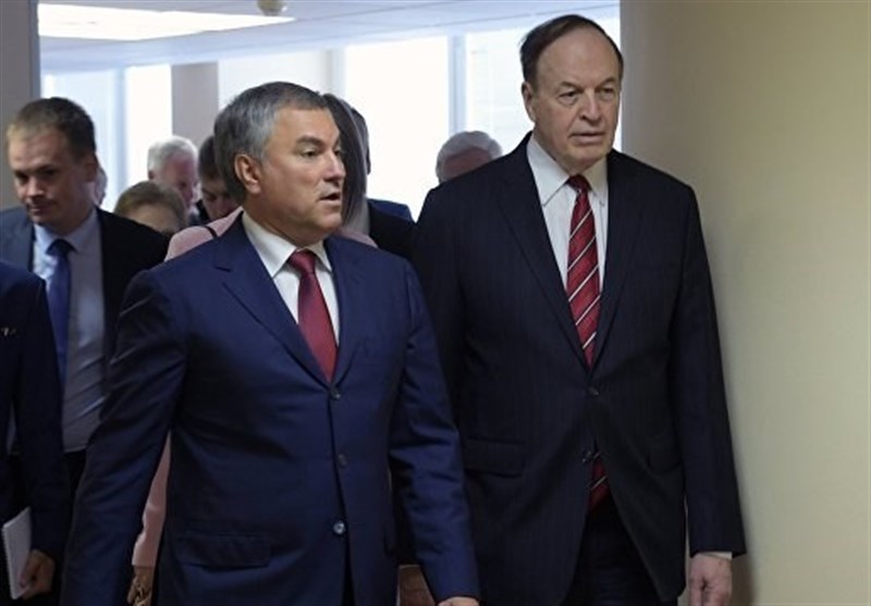 مذاکرات نمایندگان کنگره آمریکا با رئیس دومای روسیه