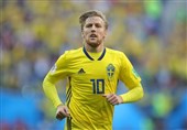 جام جهانی 2018| گلزن سوئد بهترین بازیکن دیدار با سوئیس شد