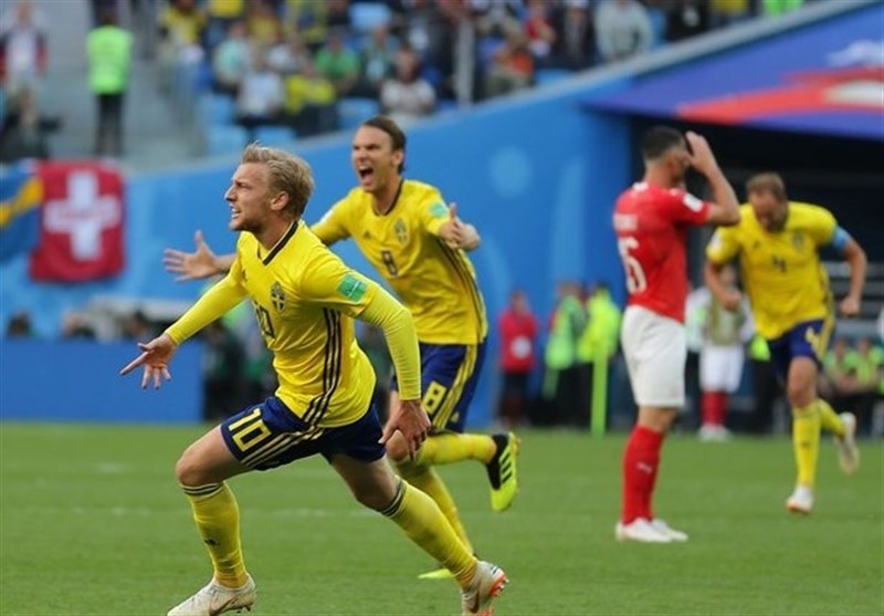 جام جهانی 2018| برتری آماری سوئیس مقابل سوئد با وجود حذف از جام بیست‌ویکم