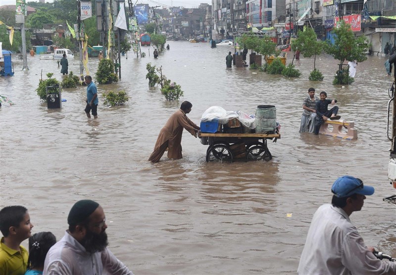 تعداد قربانیان سیل در ایالت سند پاکستان به 80 نفر رسید