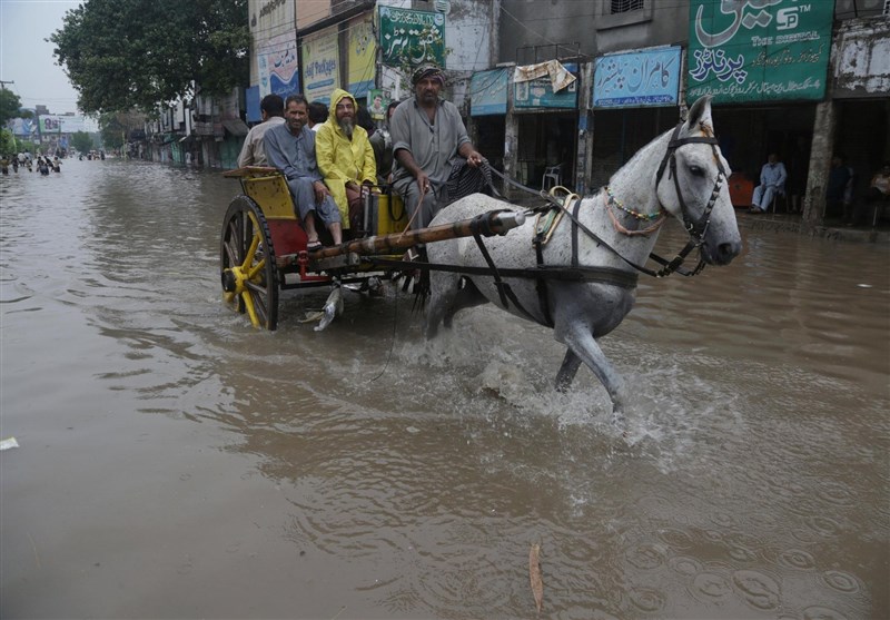 بارش بیش از 75 میلی‌متری باران در ایالت بلوچستان پاکستان
