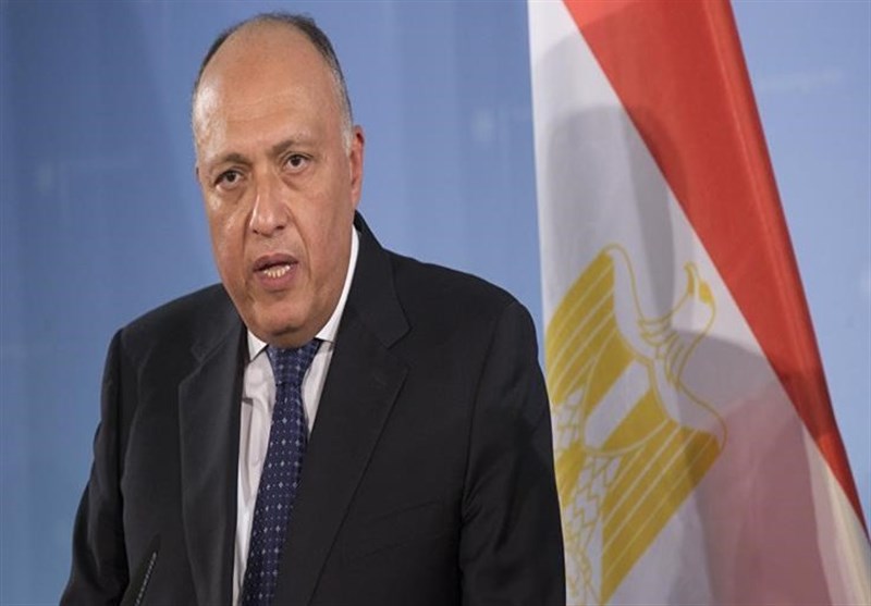 عراق| ورود وزیر خارجه مصر به بغداد