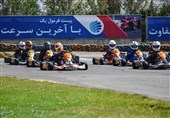 3rd Round of Karting Championship Compete Rotax Max Held in Tehran (+Photos)