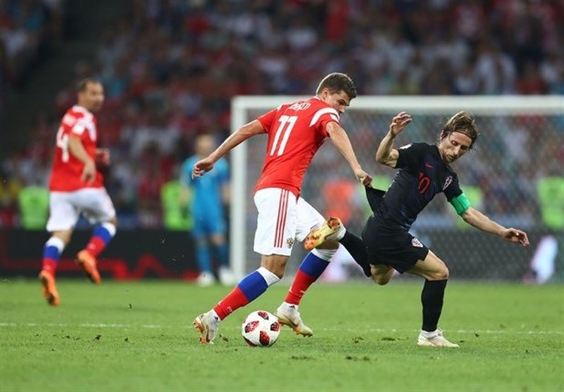 جام جهانی 2018| کرواسی با شکست روسیه حریف انگلیس در نیمه نهایی شد/ میزبان قصد وداع نداشت