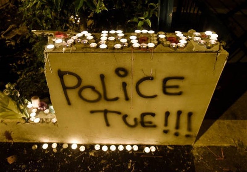 Riot in Nantes, France