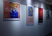 نمایشگاه پوستر "سرو نقرهای" در کرمان گشایش یافت