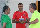 سید جلال حسینی تمرین پرسپولیس را ترک کرد